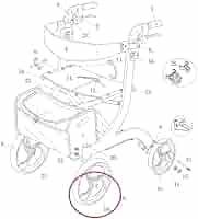 Amazon.com: Front Hub Cap with Screw for Drive RTL10266